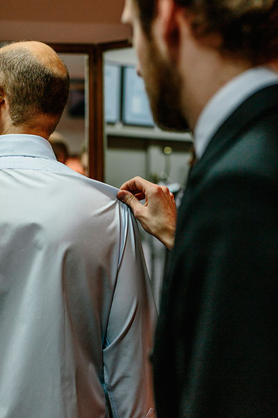 Примерка bespoke рубашки