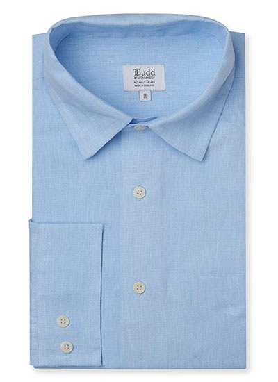 Воротник Casual на рубашке Budd