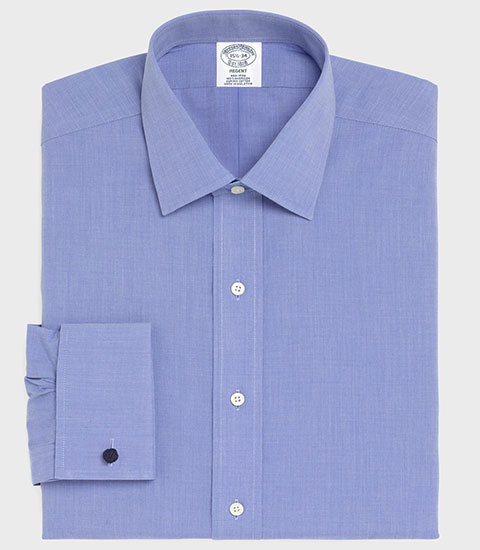 Рубашка Brooks Brothers semi-spread