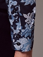 картинка Brandon Navy & Blue Modern Paisley Slim Shirt — Mid-Collar от магазина  Fineshirt 