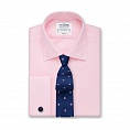 картинка Non-Iron Pink Twill Regular Fit Shirt от магазина  Fineshirt 