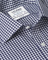 картинка Non-Iron Navy Gingham Regular Fit Shirt от магазина  Fineshirt 