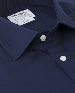 Картинка Slim Fit Navy Twill Button Cuff Shirt