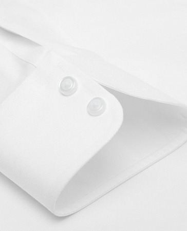 картинка Non-Iron White Twill Slim Fit Shirt от магазина  Fineshirt 