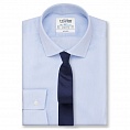 картинка Non-Iron Super Fitted Blue Stripe Shirt от магазина  Fineshirt 