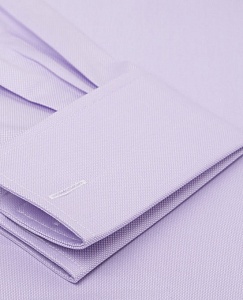 Картинка Regular Fit Lilac Oxford Double Cuff Shirt