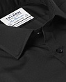 картинка Black Poplin Super Fitted Button Cuff Shirt от магазина  Fineshirt 