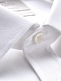 картинка Mens Formal White Herringbone Slim Fit Shirt Single Cuff Easy Iron от магазина  Fineshirt 