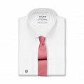 картинка White Poplin Slim Fit Double Cuff Shirt от магазина  Fineshirt 